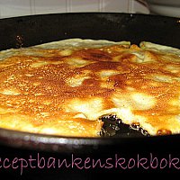 Pannkaksrecept till pannkakor