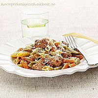 Mezze Penne Tricolore alla Burina