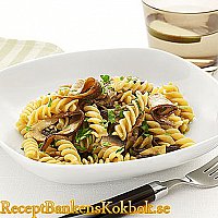 Fusilli Contadina - Fullkornsfusilli med svamp