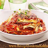 Lasagna alla Sarda  Lasagne frn Sardinien