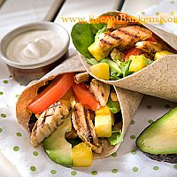 Wraps med Quorn Filer och grnsaker