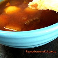 Hsten r hr ... Veckans recept..Mustig Gulasch soppa